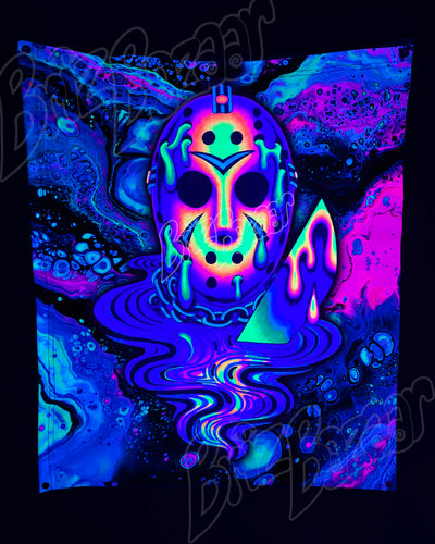 Custom Fluid UV Tapestry of Psyday