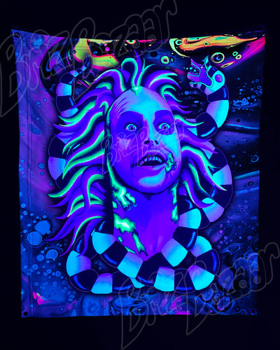 Custom Fluid UV Tapestry of Unusual