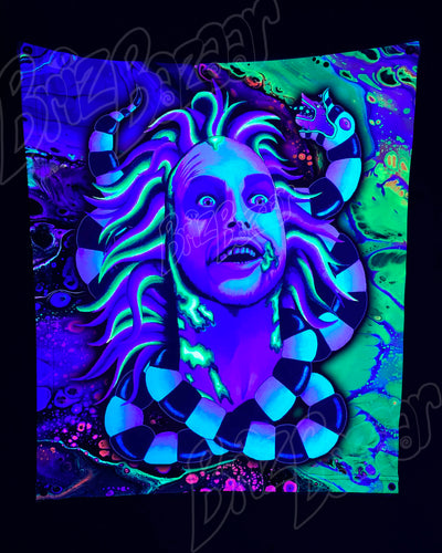 Custom Fluid UV Tapestry of Unusual
