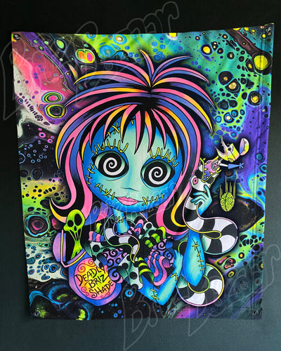 Custom Fluid UV Tapestry of Lydallyia