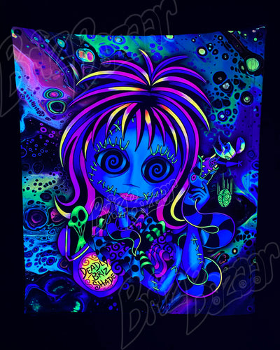 Custom Fluid UV Tapestry of Lydallyia