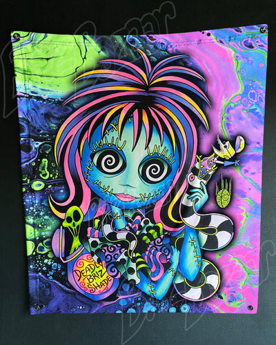 Custom Fluid UV Tapestry of Lydallyia