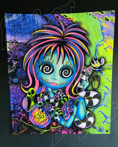Custom Fluid UV Tapestry of Lydallyia