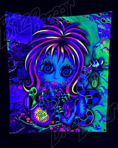 Custom Fluid UV Tapestry of Lydallyia