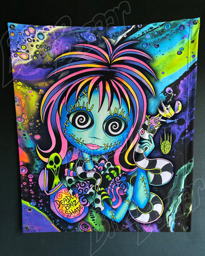 Custom Fluid UV Tapestry of Lydallyia