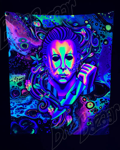 Custom Fluid UV Tapestry of BoogeyBriz