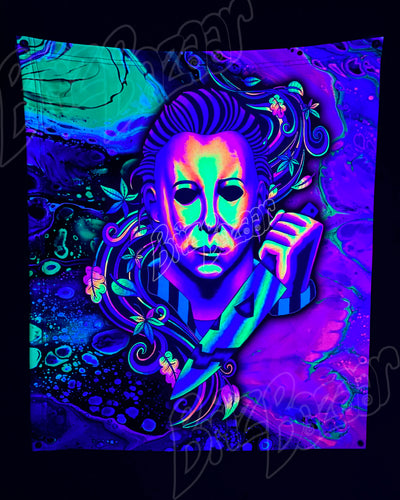 Custom Fluid UV Tapestry of BoogeyBriz