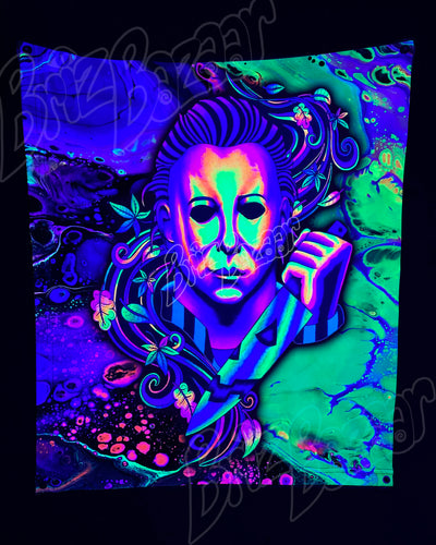 Custom Fluid UV Tapestry of BoogeyBriz