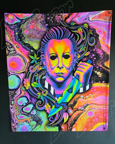 Custom Fluid UV Tapestry of BoogeyBriz
