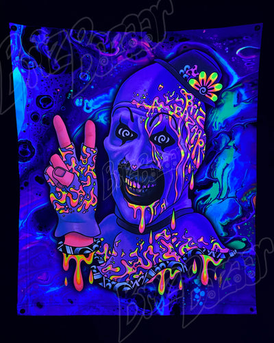 Custom Fluid UV Tapestry of PsyMime