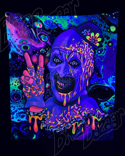 Custom Fluid UV Tapestry of PsyMime