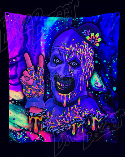 Custom Fluid UV Tapestry of PsyMime