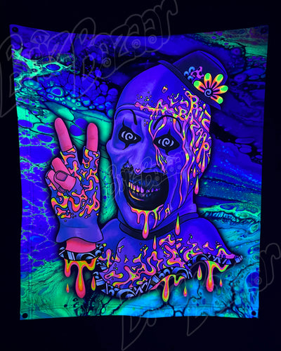 Custom Fluid UV Tapestry of PsyMime