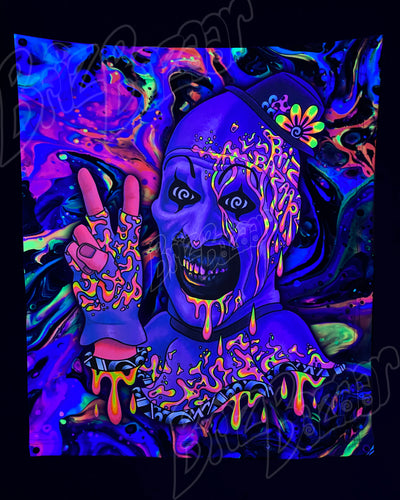 Custom Fluid UV Tapestry of PsyMime