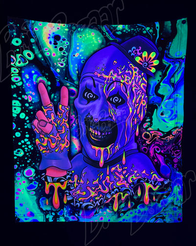 Custom Fluid UV Tapestry of PsyMime