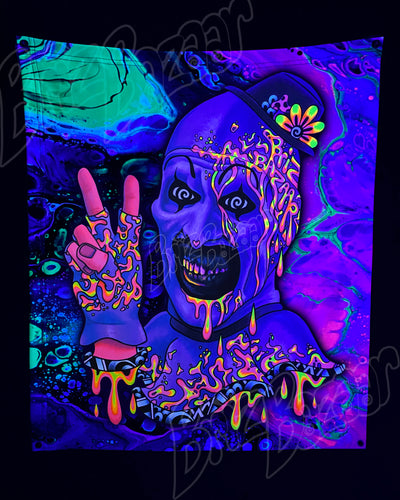 Custom Fluid UV Tapestry of PsyMime