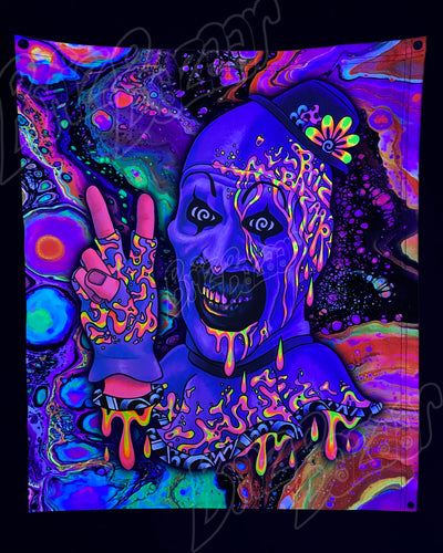 Custom Fluid UV Tapestry of PsyMime