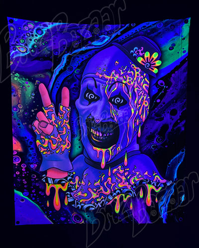 Custom Fluid UV Tapestry of PsyMime