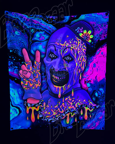 Custom Fluid UV Tapestry of PsyMime