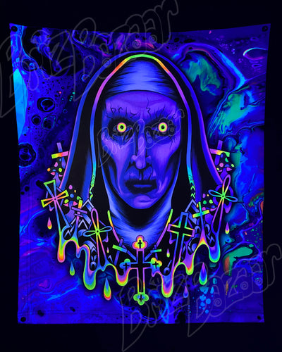 Custom Fluid UV Tapestry of Twizted Sister