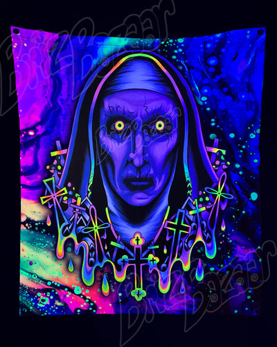 Custom Fluid UV Tapestry of Twizted Sister