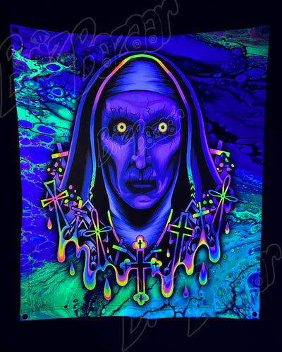 Custom Fluid UV Tapestry of Twizted Sister