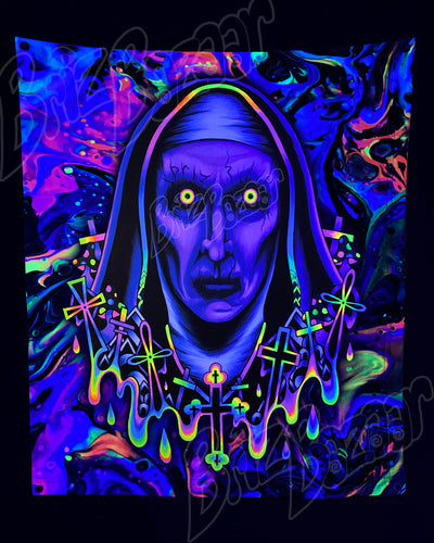 Custom Fluid UV Tapestry of Twizted Sister