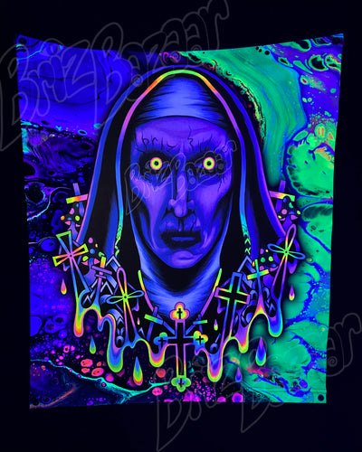 Custom Fluid UV Tapestry of Twizted Sister