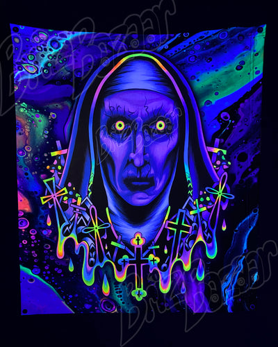 Custom Fluid UV Tapestry of Twizted Sister