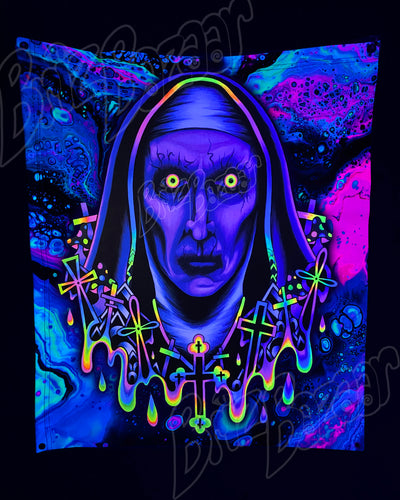 Custom Fluid UV Tapestry of Twizted Sister