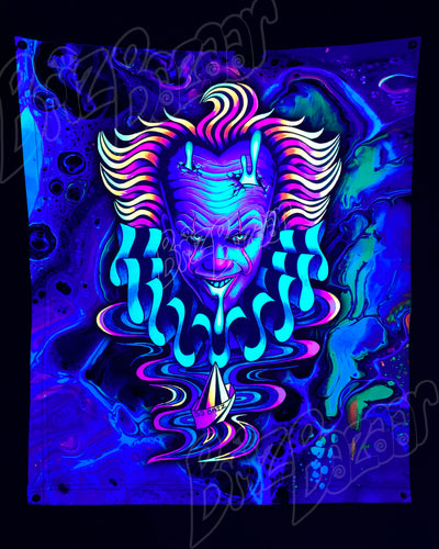 Custom Fluid UV Tapestry of Brizzywize