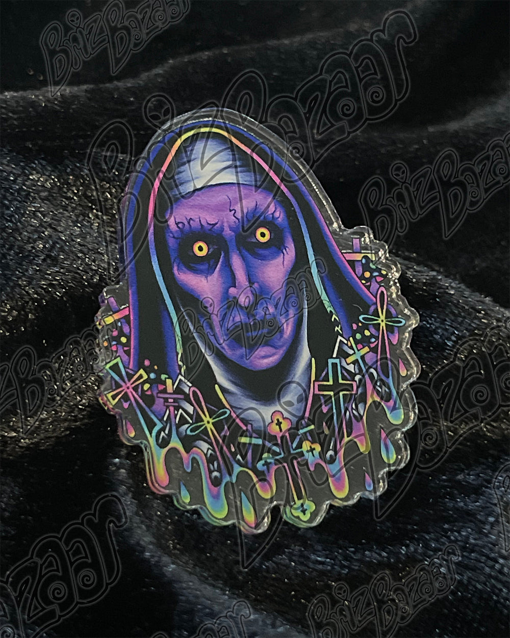 Acrylic Pin of Twizted Sister