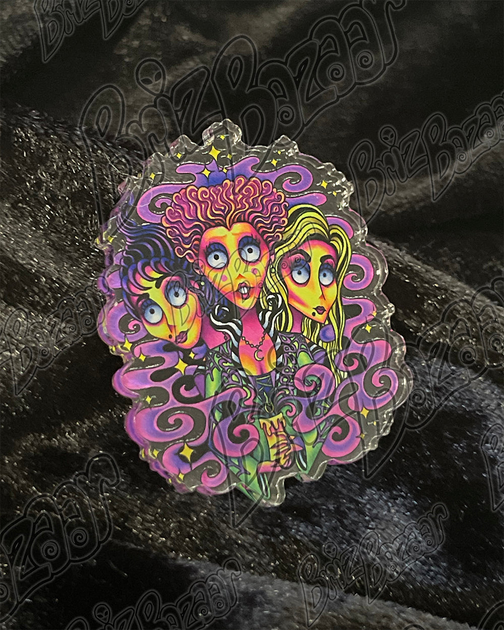 Acrylic Pin of Wicked Witchez