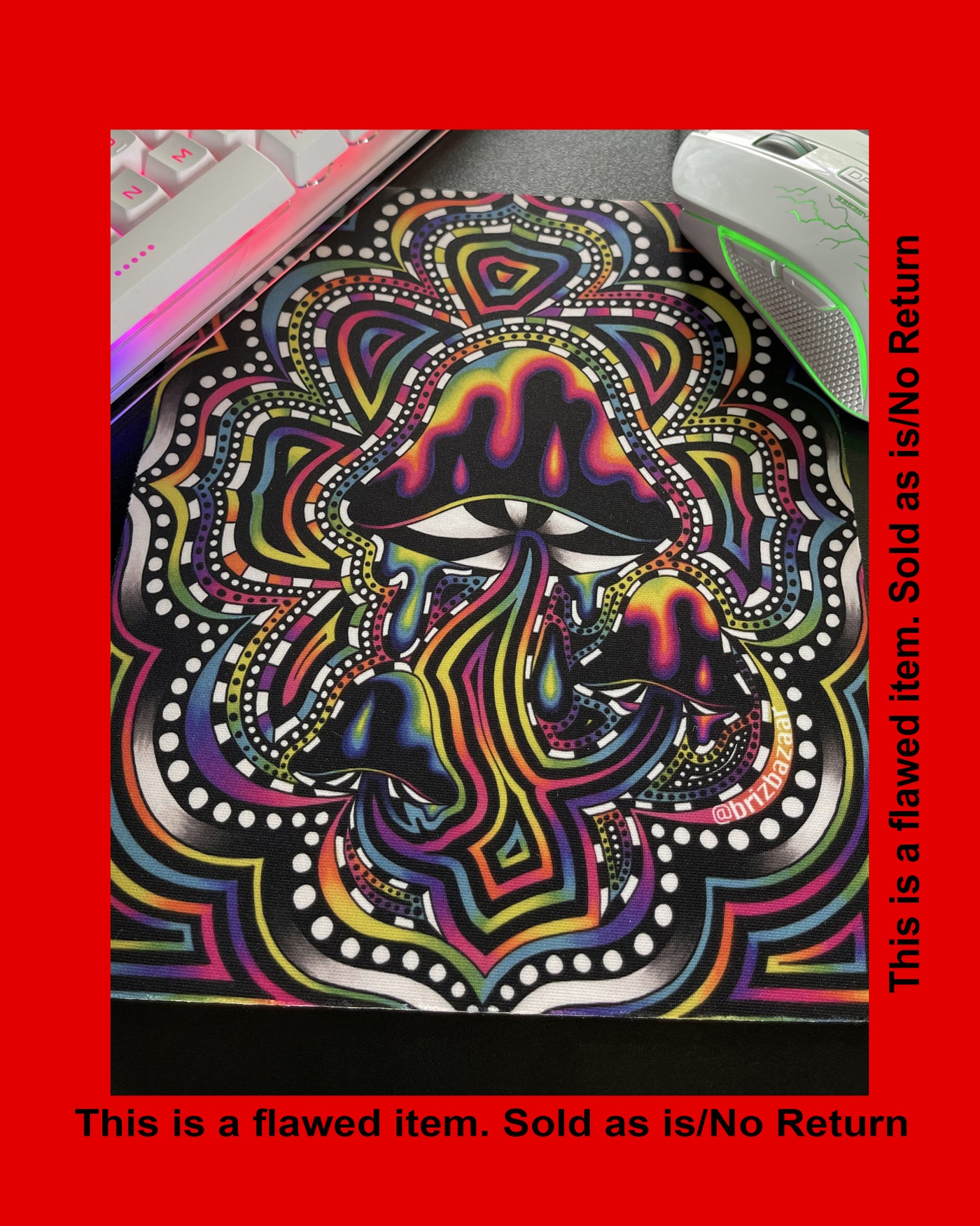 RED TAG MOUSEPAD of Shroomz