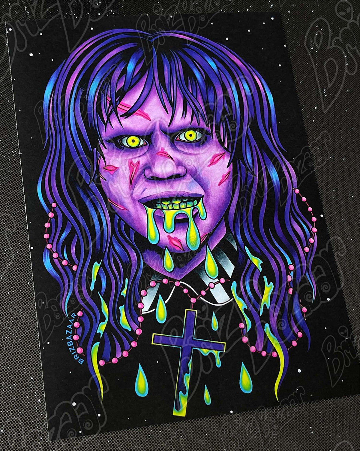 5" x 7" Card Print of Brizzorcizt