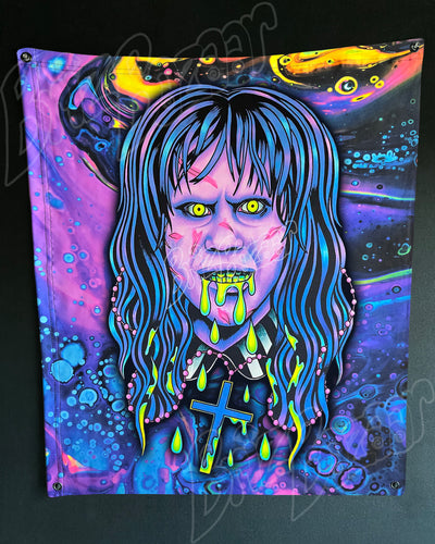 Custom Fluid UV Tapestry of Brizzorcizt