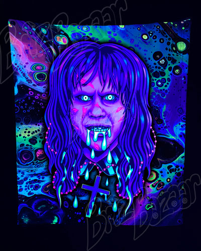 Custom Fluid UV Tapestry of Brizzorcizt