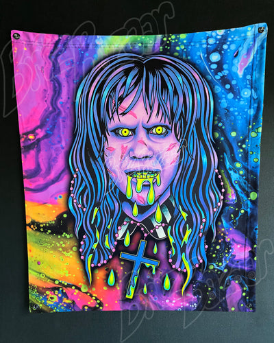 Custom Fluid UV Tapestry of Brizzorcizt