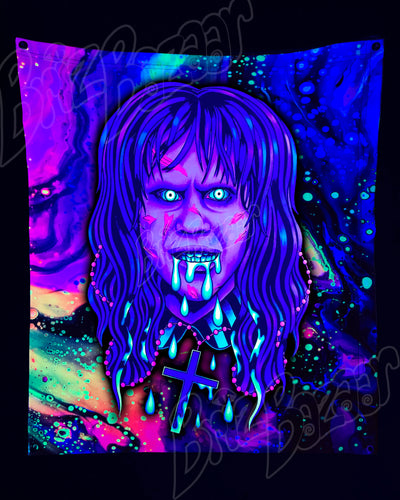 Custom Fluid UV Tapestry of Brizzorcizt