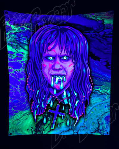 Custom Fluid UV Tapestry of Brizzorcizt