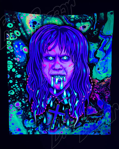 Custom Fluid UV Tapestry of Brizzorcizt