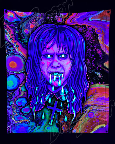 Custom Fluid UV Tapestry of Brizzorcizt