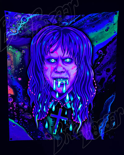 Custom Fluid UV Tapestry of Brizzorcizt
