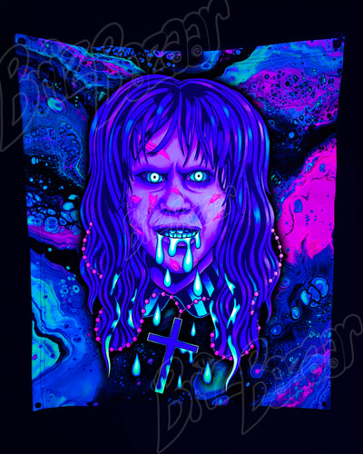 Custom Fluid UV Tapestry of Brizzorcizt