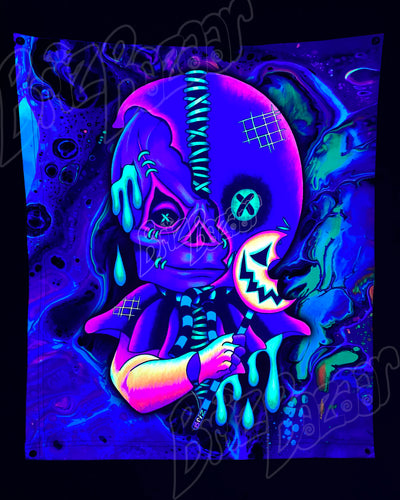 Custom Fluid UV Tapestry of Briz 'r' Treat