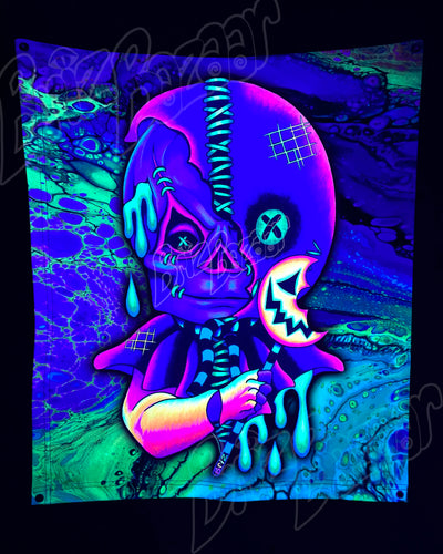 Custom Fluid UV Tapestry of Briz 'r' Treat