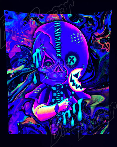 Custom Fluid UV Tapestry of Briz 'r' Treat