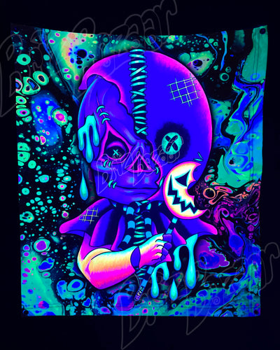 Custom Fluid UV Tapestry of Briz 'r' Treat