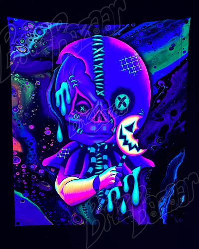 Custom Fluid UV Tapestry of Briz 'r' Treat