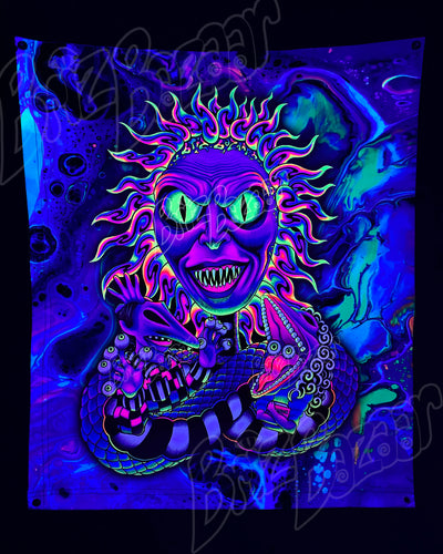 Custom Fluid UV Tapestry of Showtime